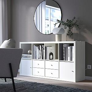 Etajera IKEA Kallax white 77x147