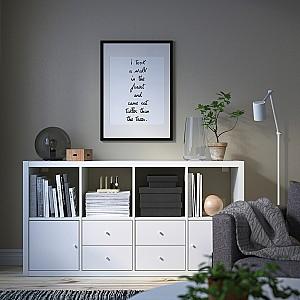 Etajera IKEA Kallax white 77x147