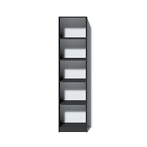 Etajera Fabrik Home Office-Line №5 frasin negru