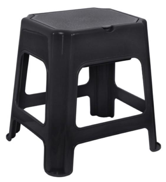 Taburet Bisk ECO negru