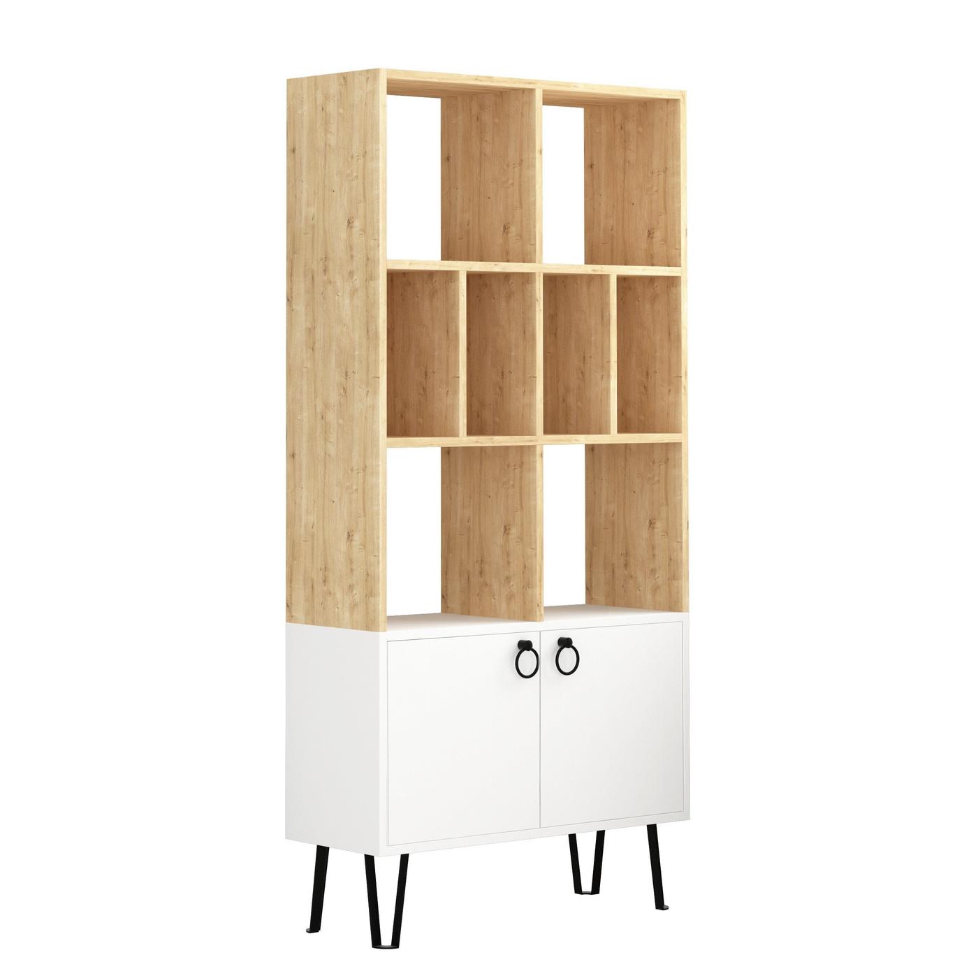 Etajera DECO Bene Oak/White