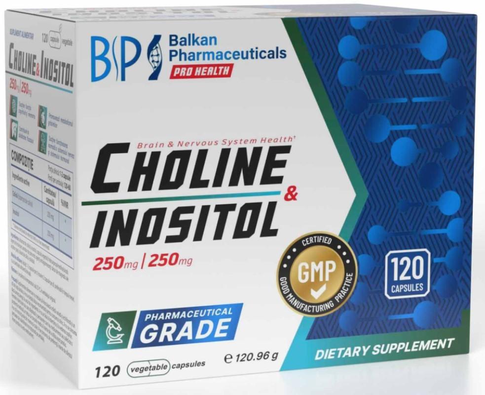 Vitamine Balkan Pharmaceuticals CHOLINE & INOSITOL 120capsule