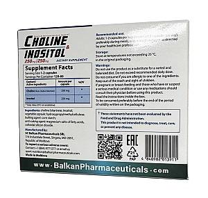 Vitamine Balkan Pharmaceuticals CHOLINE & INOSITOL 120capsule