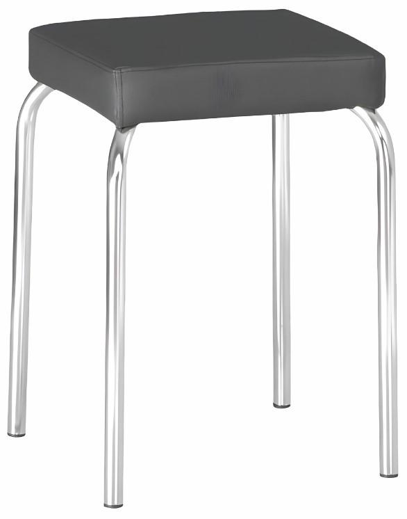 Taburet Nowy Styl Tutti Chrome V-2 Gri