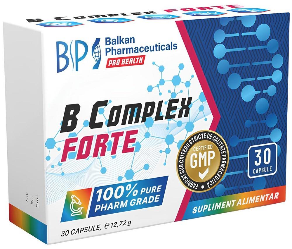 Vitamine Balkan Pharmaceuticals B-COMPLEX BP FORTE 30capsules