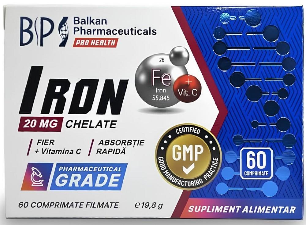 Vitamine Balkan Pharmaceuticals IRON CHELATE-BP 60tablete