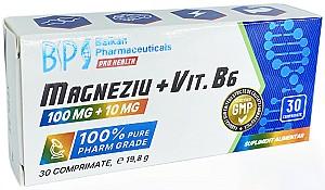 Vitamine Balkan Pharmaceuticals MAGNEZIUM + VITAMIN B6 30tablete