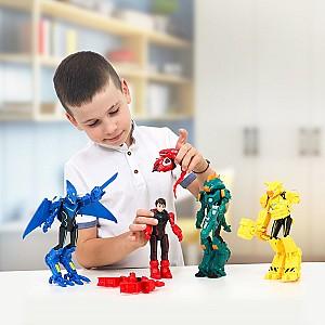 Figurina personaj Dinoster Jay Min 20cm cu armura (EU580834)