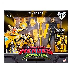 Figurina personaj Dinoster Delby 20cm cu armura (EU580832)