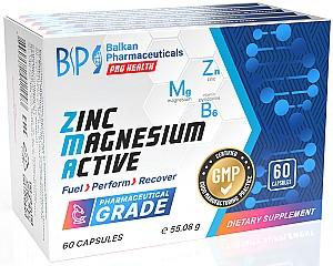 Vitamine Balkan Pharmaceuticals ZINC MAGNESIUM ACTIVE 60tablete