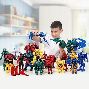 Figurina personaj Dinoster Lucio cu armura 20cm (EU580831)