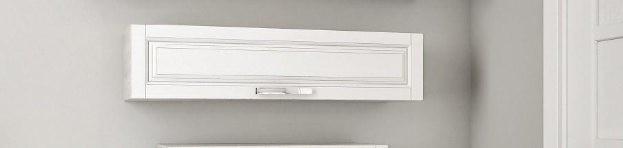 Raft de perete PS MХ-120 (frezare) corton/alb