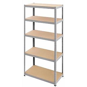 Rafturi pentru depozitare SDGroup max.100 180x70x30cm (Grey)