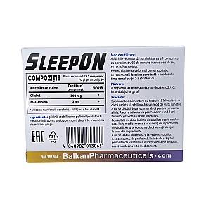 Supliment alimentar Balkan Pharmaceuticals SLEEPON 30tablete