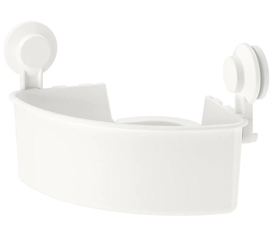 Raft pentru baie IKEA Tisken (Alb)