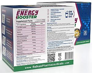 PRE-Workout Balkan Pharmaceuticals ENERGY BOOSTER 30plicuri