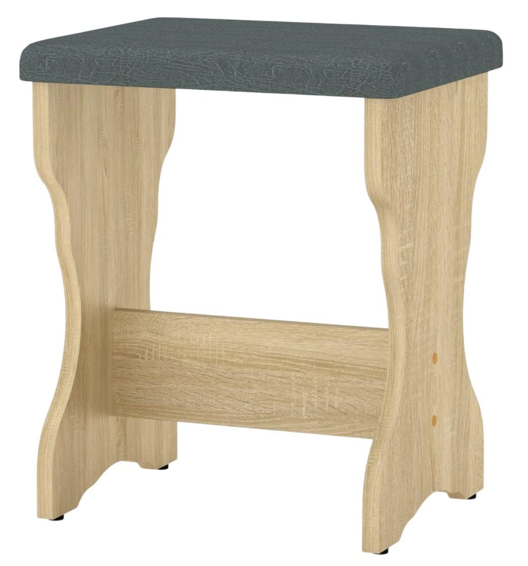 Taburet KompaniT T-2 Stejar sonoma/Grey