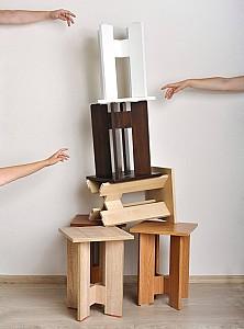 Taburet Fabrik Home PAL Stejar Sonoma