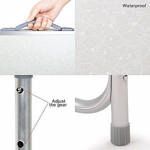 Masa pliabila Ekspand Set camping masa reglabila si 4 scaune 120x60 cm