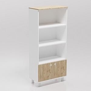 Etajera Smartex Mediu White/Dark Oak