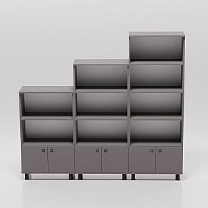 Etajera Smartex D Set Graphite