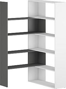 Etajera MG-Plus Flexi White/Graphite