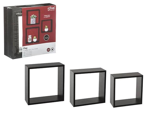 Raft de perete Five Set Cub 3buc