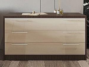 Comoda PS K-120 (3 sert.) Wenghe / Chamonix Deschis