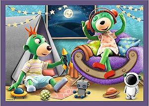 Puzzle Trefl 4in1 Trefliks before Bedtime (34399)