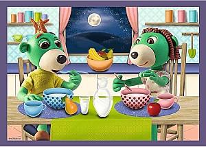 Puzzle Trefl 4in1 Trefliks before Bedtime (34399)