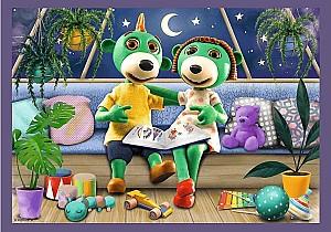 Puzzle Trefl 4in1 Trefliks before Bedtime (34399)