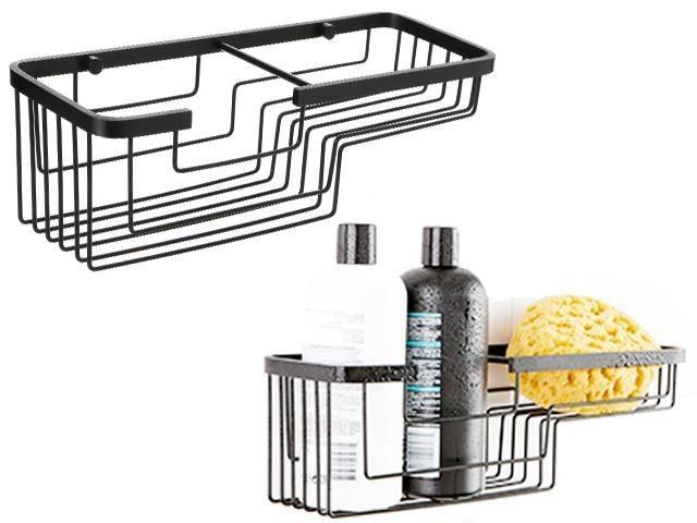 Raft pentru baie TATAY 37X12X11cm negru