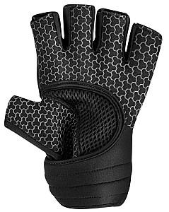 Manusi fitness Spokey Lava M Black 928975