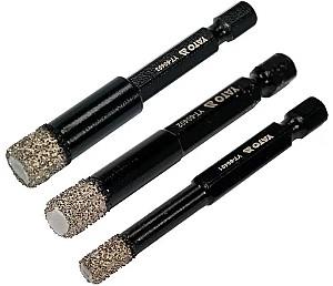  Yato Set de carote 3 buc. 1/4" (6.3 mm)