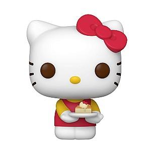 Figurina personaj Funko Pop Hello Kitty cu felie de tort (80314)