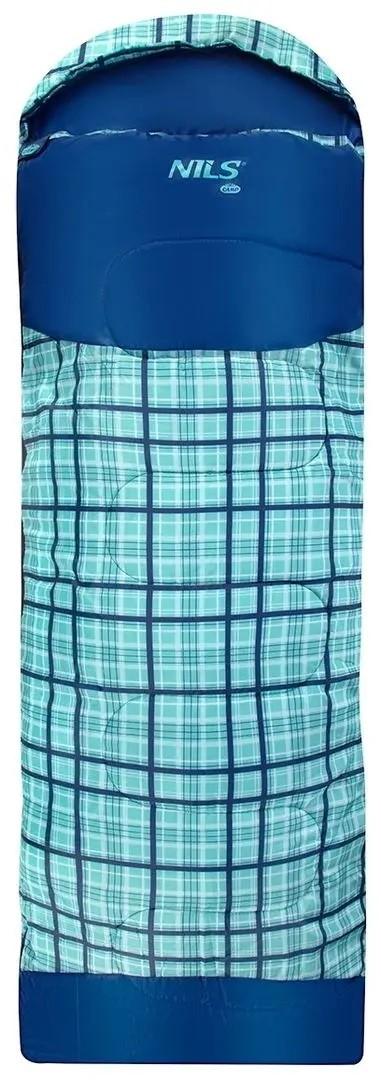 Sac de dormit Nils Camp NC2009 Blue Chequered