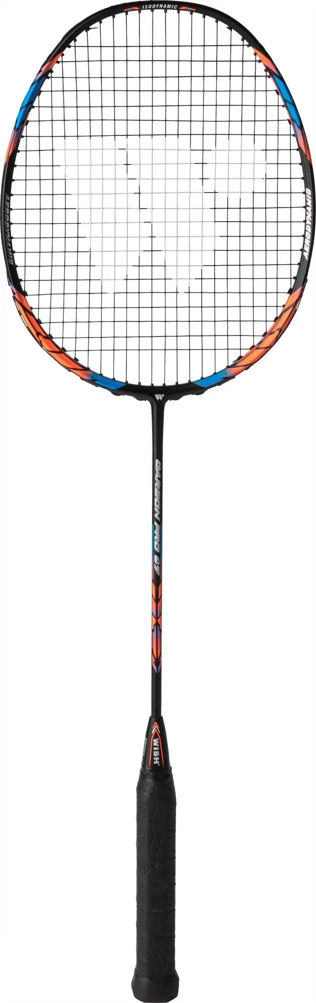 Racheta de badminton WISH Carbon PRO67 BLK
