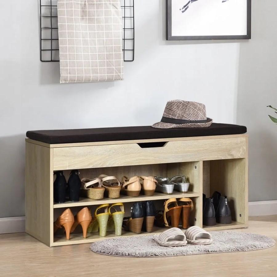 Dulap pentru incaltaminte Costway JV11726NA (Sonoma Oak)