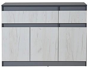 Comoda Modern Komfi 120 (Slate Gray/Craft Oak White)