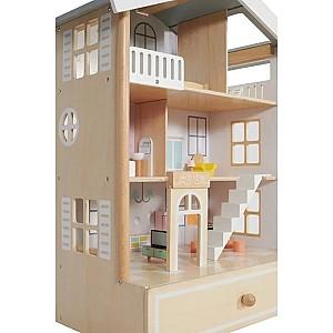 Casuta pentru papusi Classic World CW50552 (Wood)