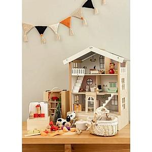 Casuta pentru papusi Classic World CW50552 (Wood)