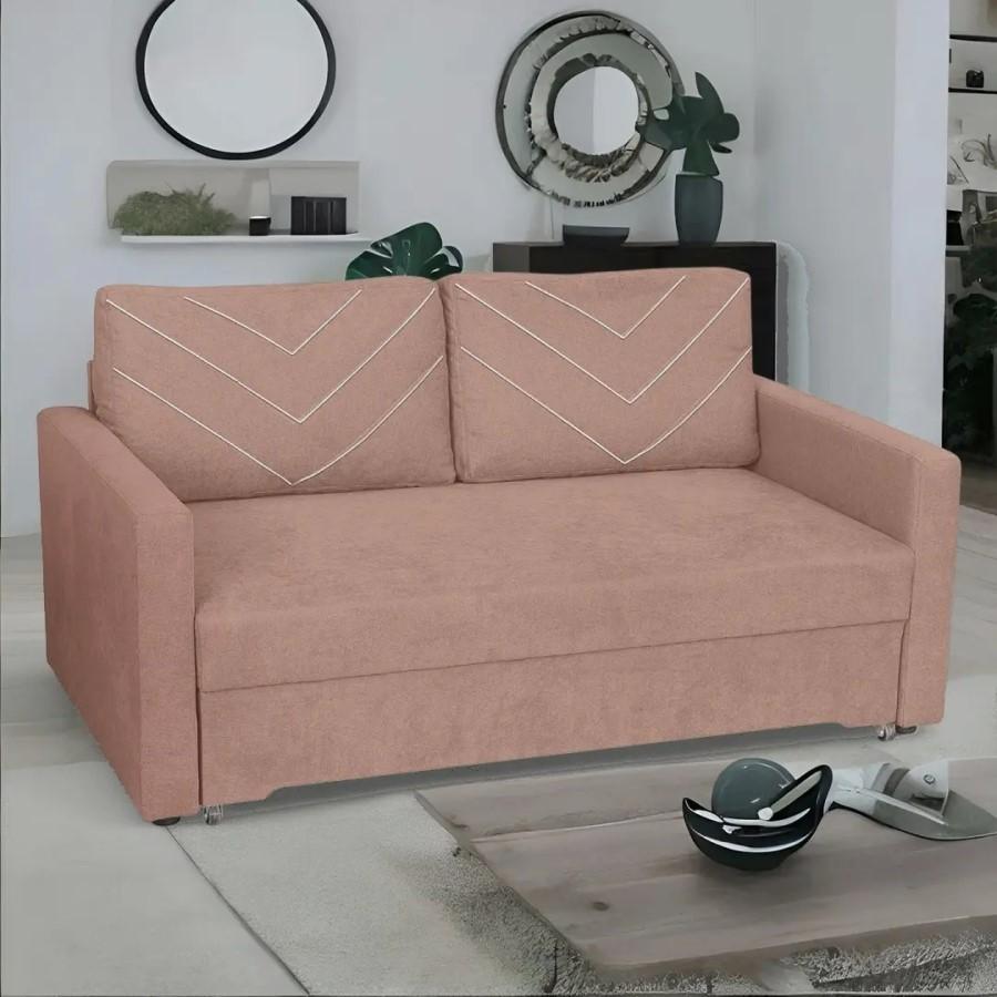 Canapea Modern Mini 1.3 m Malmo 61 (Peachy)