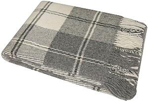 Pled Vladi Elf 140x200 (Lână 70%, Poliester 30%) Gri