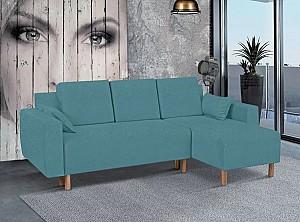 Canapea coltar Modern Leo Alaska 86 (Turquoise)