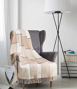 Pled Vladi Elf 140x200 (Lână 70%, Poliester 30%) Bej