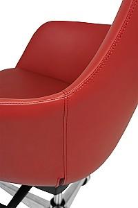 Fotoliu de birou CUSTÓ Paris Rosu