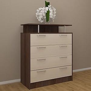 Tumba pentru televizor PS KTV-90 (4 sert.) Trufel / Chamonix Deschis