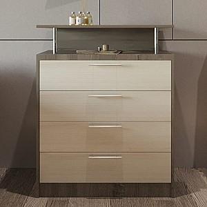 Tumba pentru televizor PS KTV-80 (4 sert.) Trufel / Chamonix Deschis