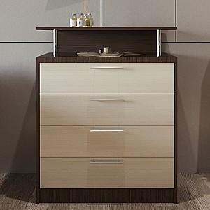 Tumba pentru televizor PS KTV-80 (4 sert.) Wenghe / Chamonix Deschis