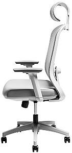 Fotoliu de birou CUSTÓ Bergamo Gri